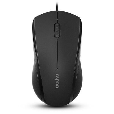 

Rapoo N1200 M350 проводной мышь немой мыши офис мышь USB мышь мышь для ноутбука черной