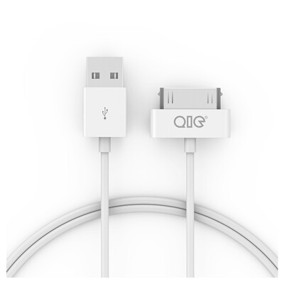 

QIC CI4-W10 Apple iphone / ipad data charging line 1 meter white