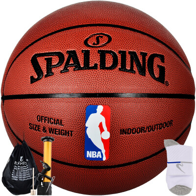 

Spalding 7-4418 Graffiti Series PU Blue Ball indoor&outdoor basketball