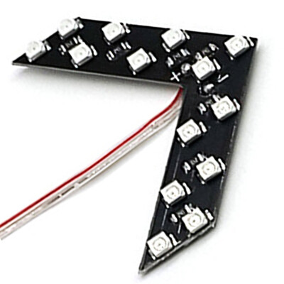 

1x Arrow Indicator 14 LED 3528SMD Car Rearview Side Mirror Turn Signal Light