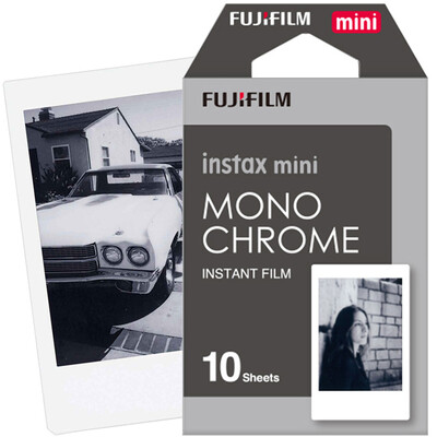 

Fuji FUJIFILM INSTAX an imaging camera MINI photo paper film black&white