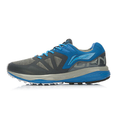 

Li Ning LI-NING Men&39s second generation casual shoes sports shoes shock shoes running ACGL081-1 deep gray palace blue 65 39