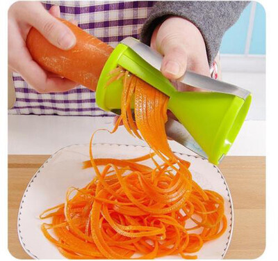 

Veggetti Spaghetti Maker Cutter Slicer Kitchen Tool Spiral Funnel Vegetable Hot