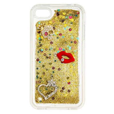 

Dynamic Quicksand Glitter Liquid Soft TPU Case Cover For IPHONE 7