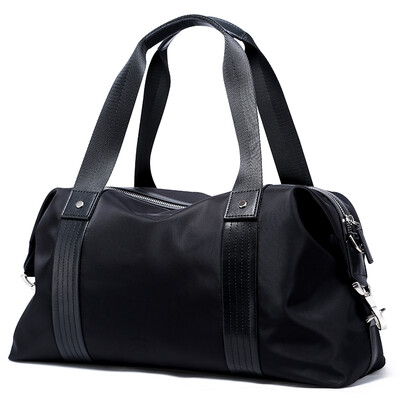 

Jingdong Supermarket] Bo licensing travel bag male sports fitness bag female handbag shoulder bag bag short-distance travel training package black 732-002621
