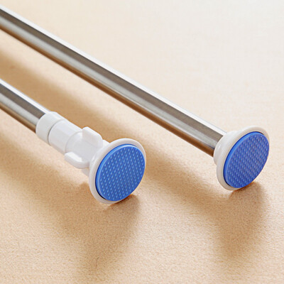 

Suart reinforced telescopic pole shower curtain rod free punching multi-purpose 110-200cm