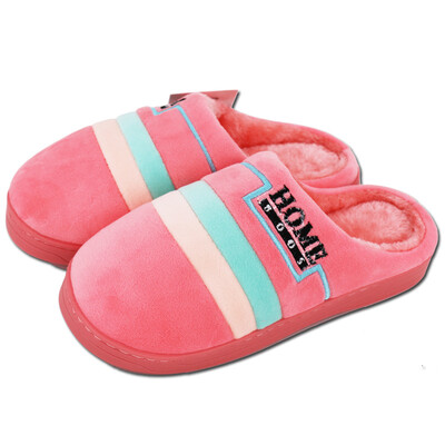 

Home HOMEBOOS JBS-MT003 winter warm cotton slippers fight color cotton drag sunset red female models female models 38-39 yards