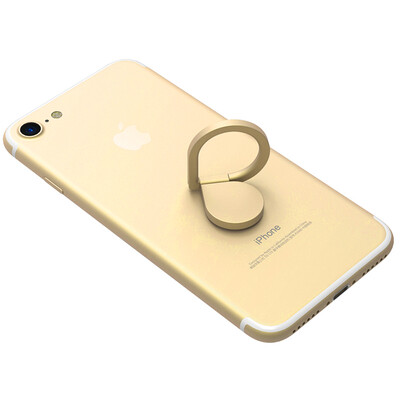 

Bee wings drop-shaped multi-function mobile phone bracket metal finger buckle bracket mobile phone tablet portable portable general lazy stent Tu Hao gold