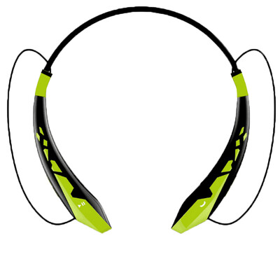 

LEIMAI LM-E8 Sports Bluetooth Headset 40 Dual Earphone Wireless Phone In-Ear Running Headset Green