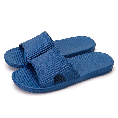 

[Jingdong supermarket] Puxi (POSIEO) bathroom slippers light soft floor home non-slip cool slippers men 0317 gray 43-44