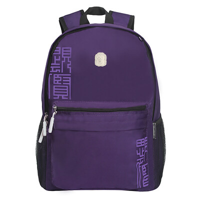 

Confucius book bag leisure series backpack A304 purple