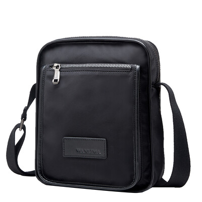 

Wanli Ma wanlima 2016 new men's leisure Messenger bag outdoor travel sports shoulder bag zipper nylon male bag 1120212051061 blue