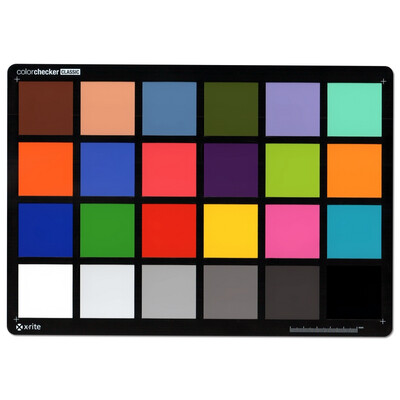 

Rite (X-Rite) ColorChecker Классический Munsell цвета стандартные 24 цветов также основной цвет карты