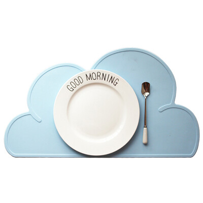 

Silicone Tableware Dining Pad Kitchen Placemat Insulation Kid Pad Table Coasters 460525