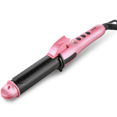 

Riva RIWA Roll Straightener Liquid Crystal Temperature Control Dry&Wet Curly Hair Straightener 2-in-1 RB-809I
