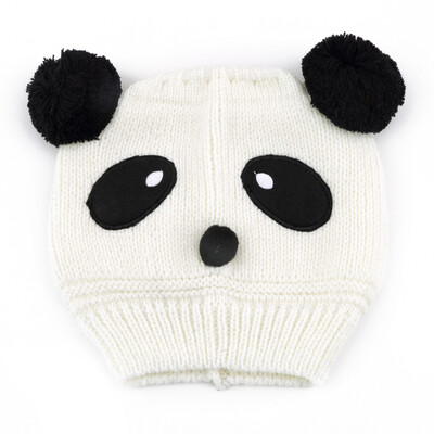 

New Colorful Baby Girl Boy Kids Panda Hat Knit Winter Warm Crochet Cap
