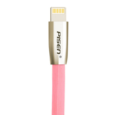 

Product wins zinc alloy Apple Lightning data charging cable 1M pink for Apple phone tablet