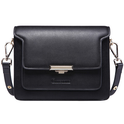 

Crocodile CROCODILE fashion casual cowhide ladies shoulder bag Messenger bag European&American organ bag 82671006-28 wine red