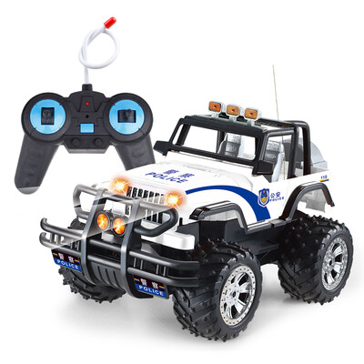 

Diezhongdie Remote Control Model Car Off-road Vehicle Police Car/Model Car Toy