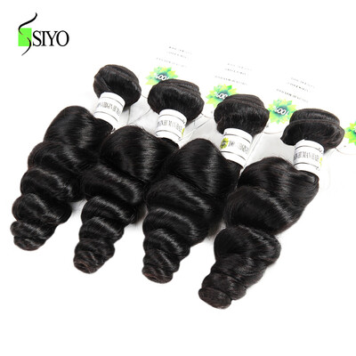 

Grade 7A Filipino Virgin Hair Unprocessed Human Hair Weaves Cheap Loose Wave Wavy 4 Pcs Virgin Filipino Hair Bundles