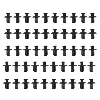 

Universal 50x Auto Car Plastic Rivet Fastener Clips Trim Panels Fit 8mm Hole