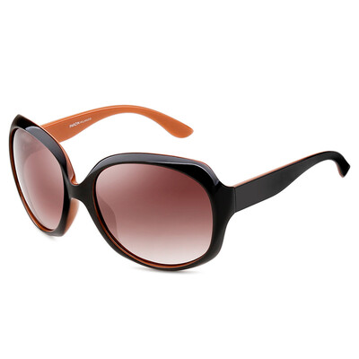 

Parsons PARZIN TR90 fashion polarized sunglasses large frame driving sunglasses 9801 bright black