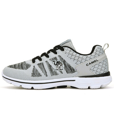 

Camel (CAMEL) кроссовые кроссовки дышащая противоскользящая противоскользительная спортивная обувь A632397395 светло-серый / черный 41