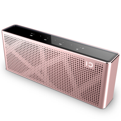 

Ten degrees ShiDu SD-T3 Bluetooth speakers HIFI portable wireless audio dual speakers DSP audio subwoofer high-end bedside mini desktop small speakers rose gold