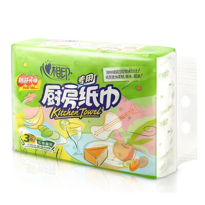 

Heart Printed Paper Kitchen Paper No Print 75 + 3 rolls