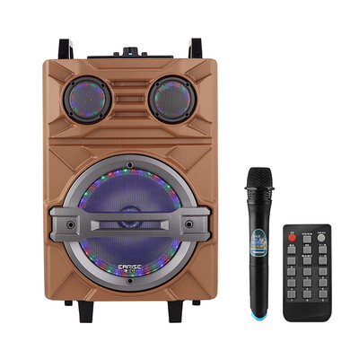 

Yalanshi EARISE V50 светодиодных ленты водонепроницаемой наружный портативный динамик Bluetooth беспроводной аудио усилитель микрофонной рычаг питания черная кадриль