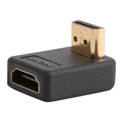 

90 градусов HDMI мужчина к Женский порт адаптера под прямым углом конвертер Extension