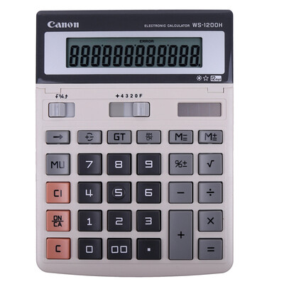 

Canon WS-1200H 12 Digits Electronic Calculator