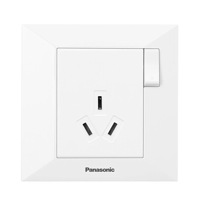 

Panasonic (Panasonic) 86-type switch socket 10A five-hole with switch socket Jane still series WMW622 (elegant white