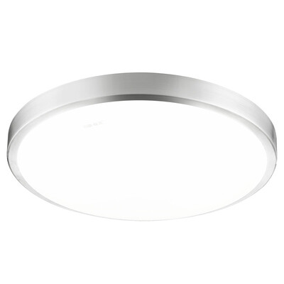 

Jingdong Supermarket] three male aurora led ceiling lamp Ya Yun simple atmosphere balcony lamp aisle round bedroom lamp study lamp 18W5700K white light