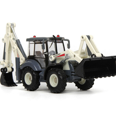 

Kdw грузовик сплава автомобили модели из металла сзади Мотыги погрузчик назад Мотыги игрушка инженерные KaiDiWei сплава экскаватор