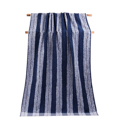

Jingdong supermarket Xin brand preferred towel home textile life master high-spun yarn soft cotton soft absorbent large bath towel blue 70 140cm