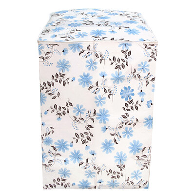 

Jia Pei WA-103L full automatic pulley washing machine cover dust&water for Haier Little Swan Panasonic&other brands on the open blue flowers