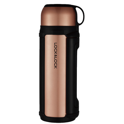 

Locks Locks Locklock Gold Insulation Pot 304 Stainless Steel Cold Water Bottle 18L Outdoor Travel LHC1413PG