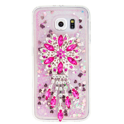 

Dynamic Quicksand Glitter Liquid Soft TPU Case Cover For SAMSUNG S7EDGE