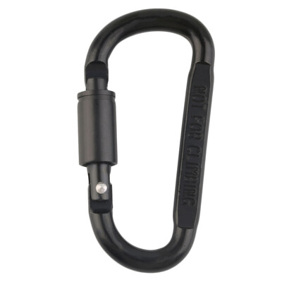 

1 x Aluminum Alloy Carabiner Hiking D-Ring Keychain Clip Hook Buckle Sport