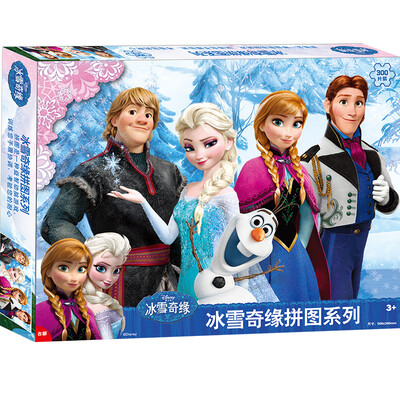 

Disney puzzle ice and snow odd puzzle educational toys 300 piece 11DF3002235