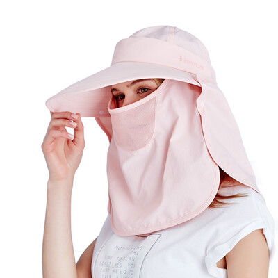 

Jingdong Supermarket] Kemeng (Kenmont) km-3275 hat summer outdoor outdoor breathable foldable all-round roof climbing sun hat naked pink