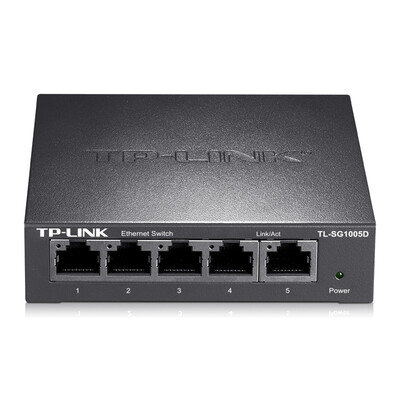 

TP-LINK TL-SG1005D 5-портовый гигабитный коммутатор