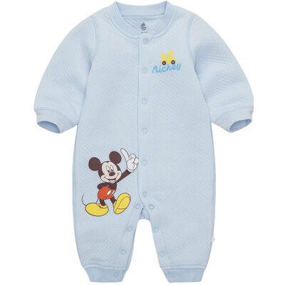

Disney baby body clothing baby clothes long sleeves open&close the crotch jeans DA642GA18N0166 light blue
