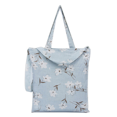 

Мешок тела (мешочки мешки) сумочки холст мешок посыльного женский нарциссы один мешок плеча охрана окружающей среды хозяйственная сумка FB212 синий