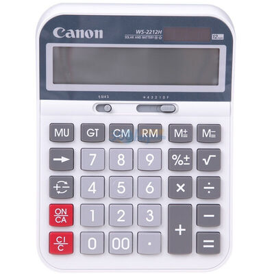 

(Canon) WS-2212H 12-значный калькулятор бизнес-офиса
