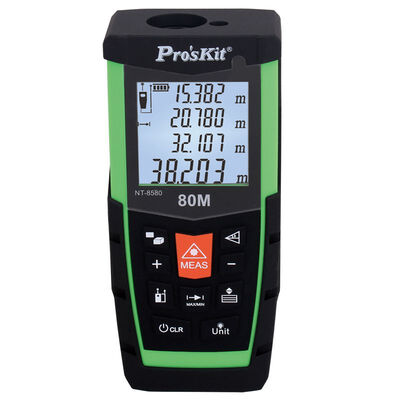

[Jingdong Supermarket] Po workers (Pro'skit) NT-8580 professional laser range finder (80 meters) handheld infrared measuring instrument
