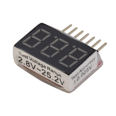 

Checker тестер тест 2.8V -25.2V 1-6s RC 1S-6S Lipo Индикатор напряжения батареи