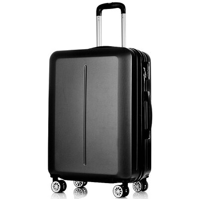 

Vantiiear TROLLEY CASE Caster wear-resistant anti-fall suitcase 20-inch men&women suitcase boarding box silver