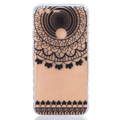 

Black wind chimes Pattern Soft Thin TPU Rubber Silicone Gel Case Cover for Google Pixel